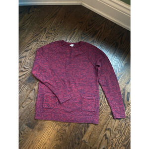 Women's Gap Sweater S/P Red Black
